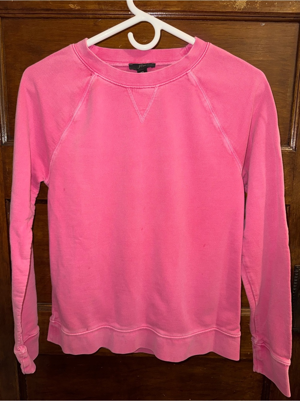 J. Crew Pink Crewneck Sweater